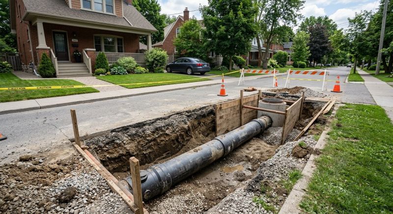 Sewer Line Installation in Columbus, OH